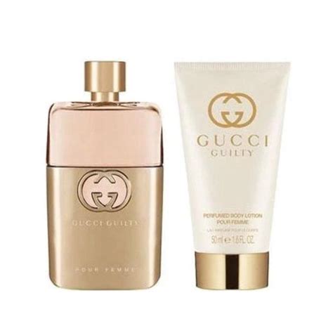 gucci guilty body lotion 50ml|gucci guilty gift set boots.